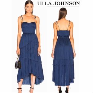 Stunning ULLA JOHNSON Tiered Dress. PERF. COND!
